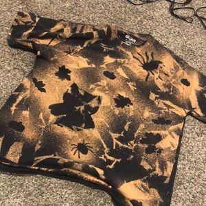 Halloween tie-dye T-shirt